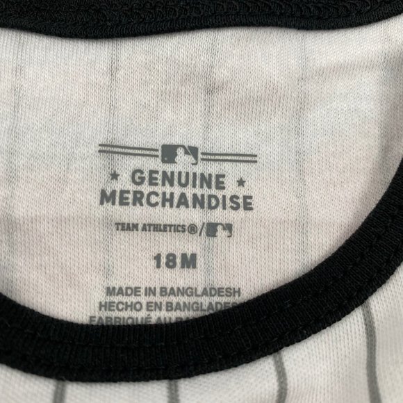 Baltimore Orioles White Orange Black Infant Baby Girl Bodysuits 0-3M 3-6M 18M - Picture 13 of 15